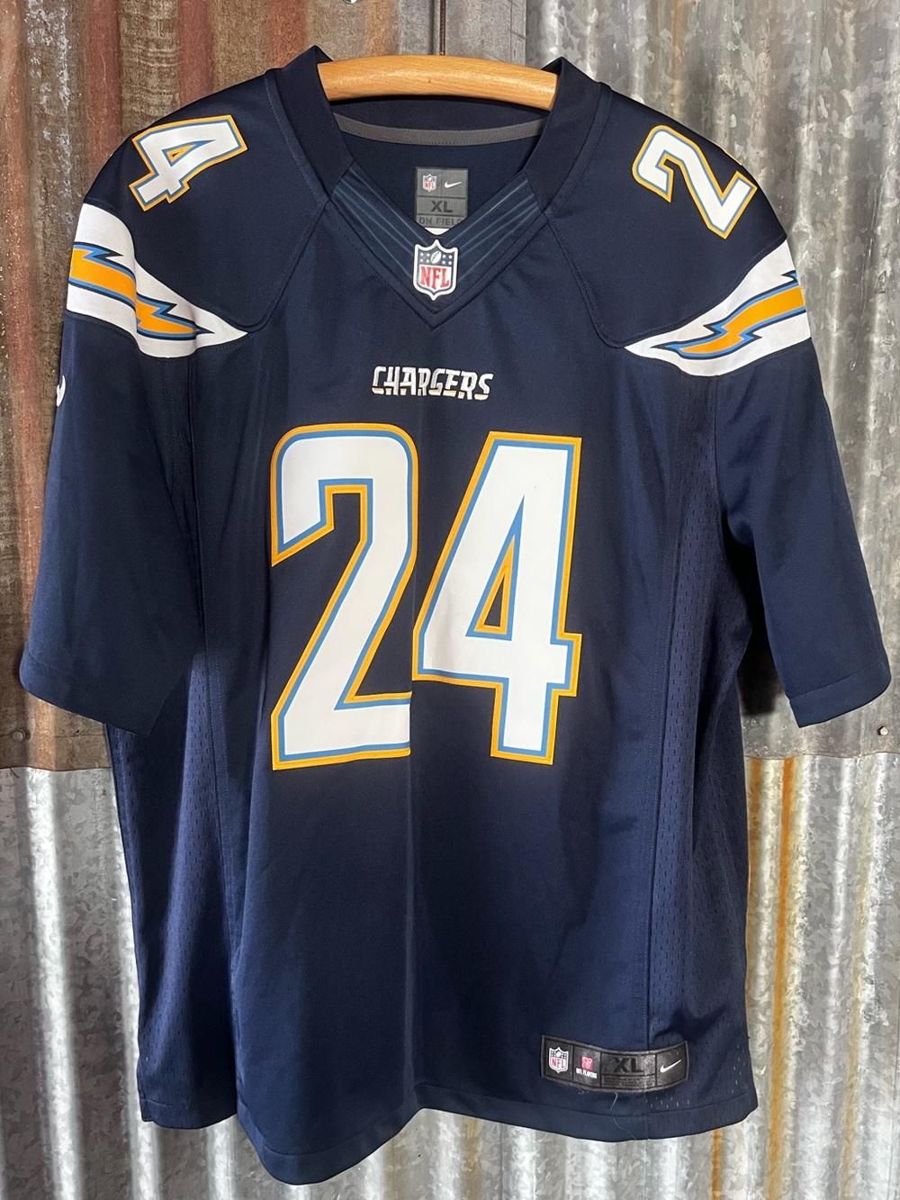 Ryan Mathews #24 NFL Chargers Football Nike On Field Jersey Men’s Sz XL Ex Cond